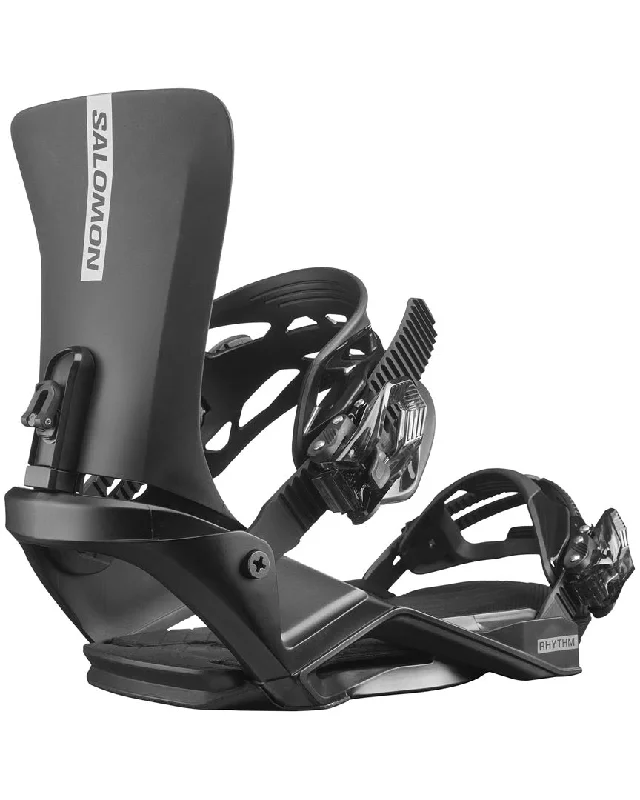 Rhythm Snowboard Bindings - Black 2025