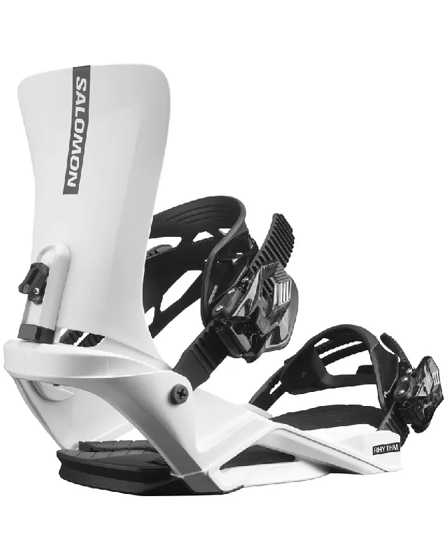 Rhythm Snowboard Bindings - White 2025