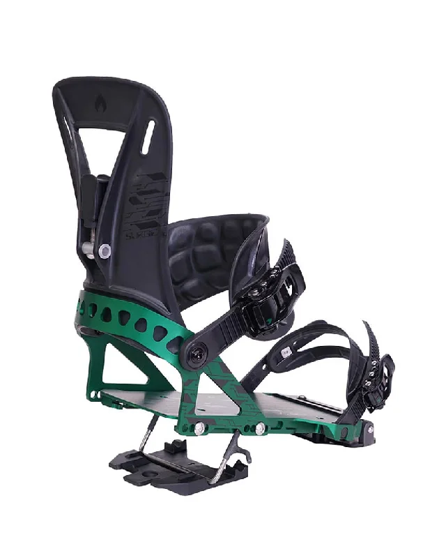 Surge St Splitboard Bindings - Green 2025