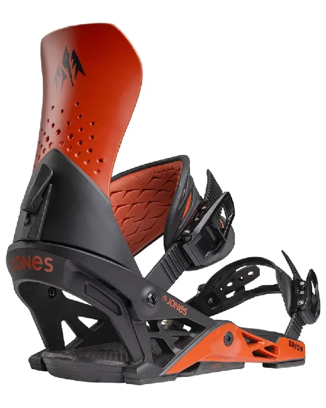 Orion Snowboard Bindings - Safety Red 2025