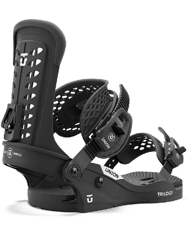 Trilogy Classic Womens Snowboard Bindings - Black 2025