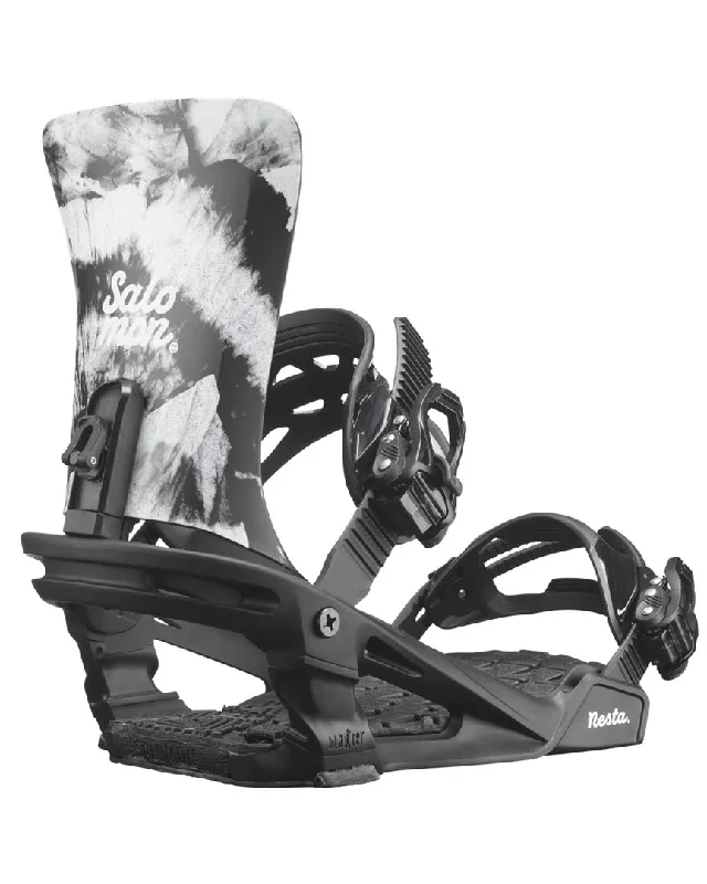 Nesta Women'S Snowboard Bindings - Black 2024