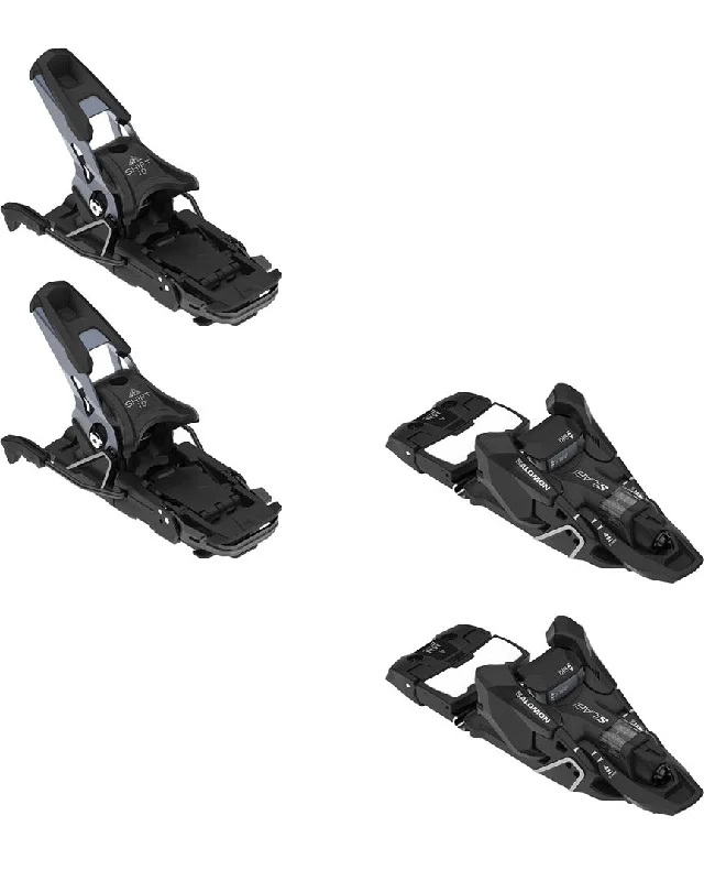 S/Lab Shift² 10 Ski Bindings - Black/Silver 2025