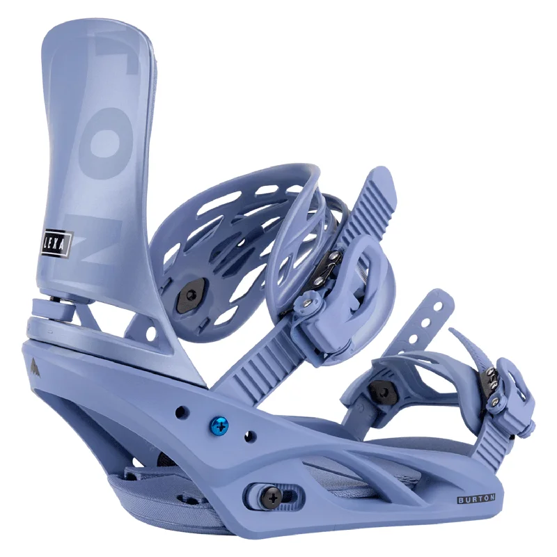 Burton Women's Lexa Re:Flex Snowboard Bindings 2024 Slate Blue/Logo