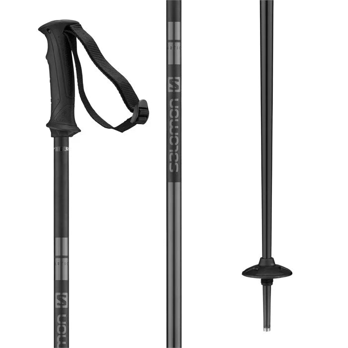 Salomon Arctic Ski Poles Black 2024