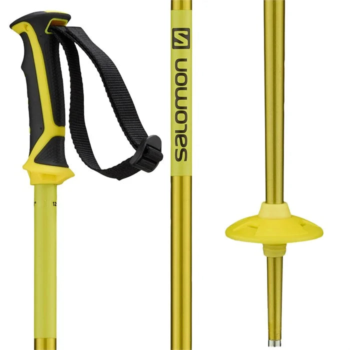 Salomon Arctic Ski Poles Yellow 2024